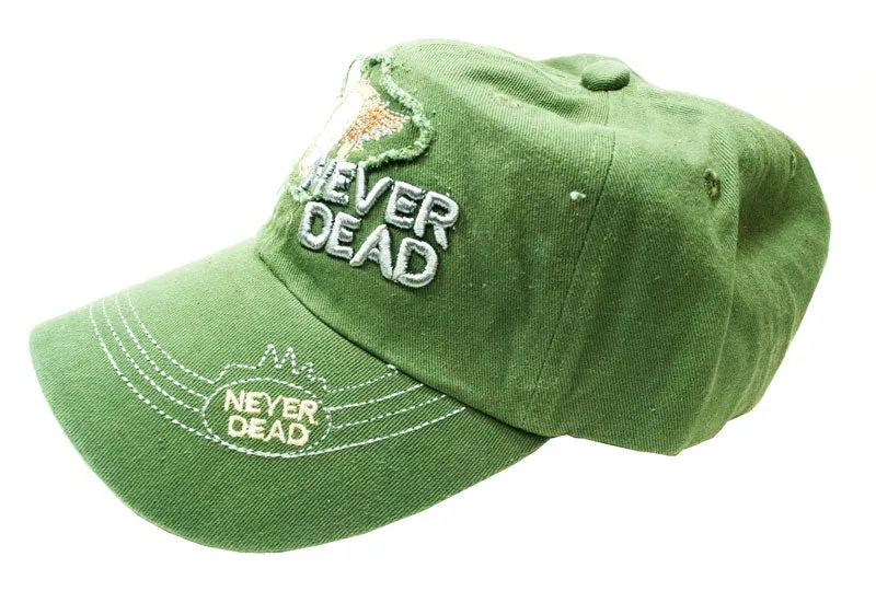 Casual Baseball Cap-SKULL NEVER DEAD