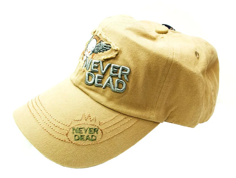 Casual Baseball Cap-SKULL NEVER DEAD