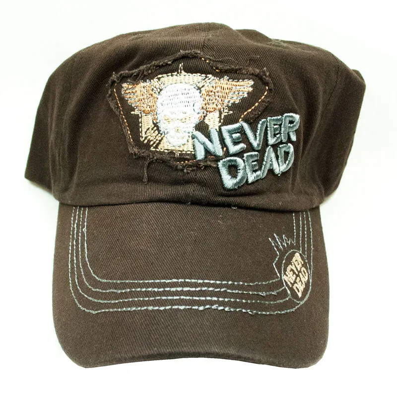 Casual Baseball Cap-SKULL NEVER DEAD
