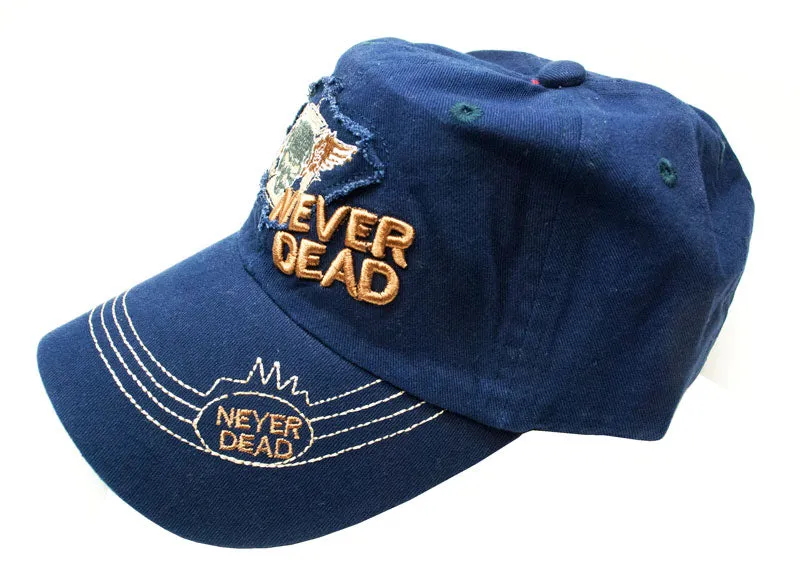 Casual Baseball Cap-SKULL NEVER DEAD