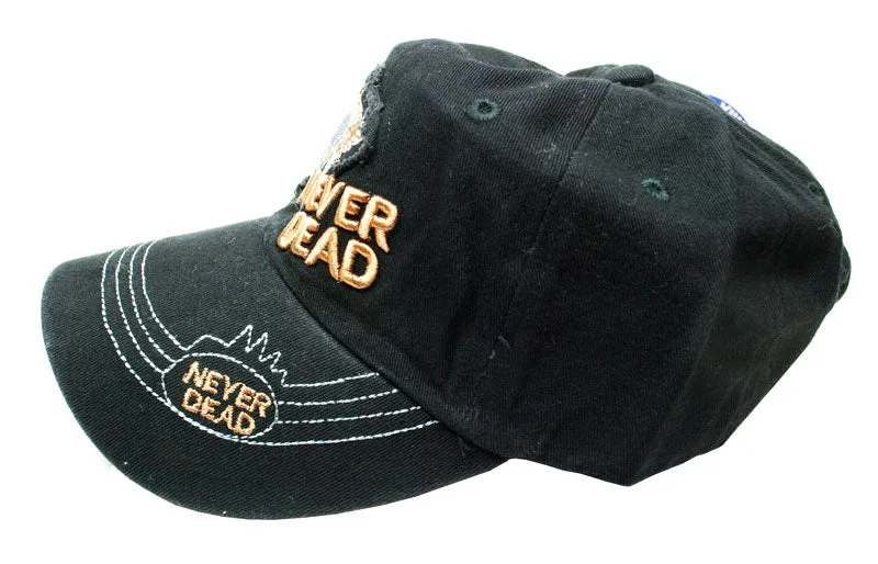 Casual Baseball Cap-SKULL NEVER DEAD
