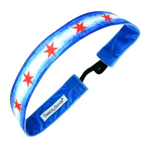 City Pride | Chicago Watercolor | Blue | 1 Inch