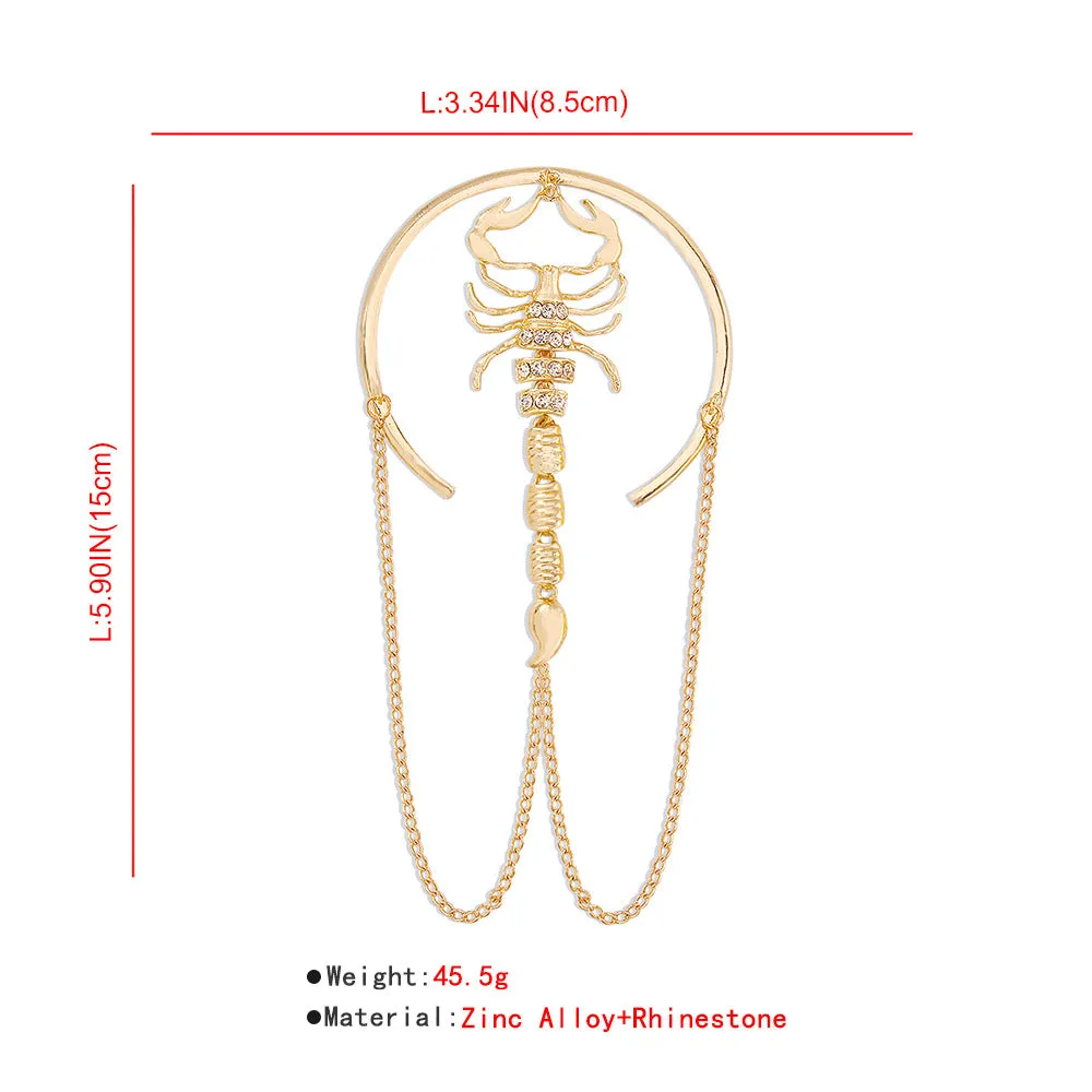 Gothic Scorpion Arm Rings