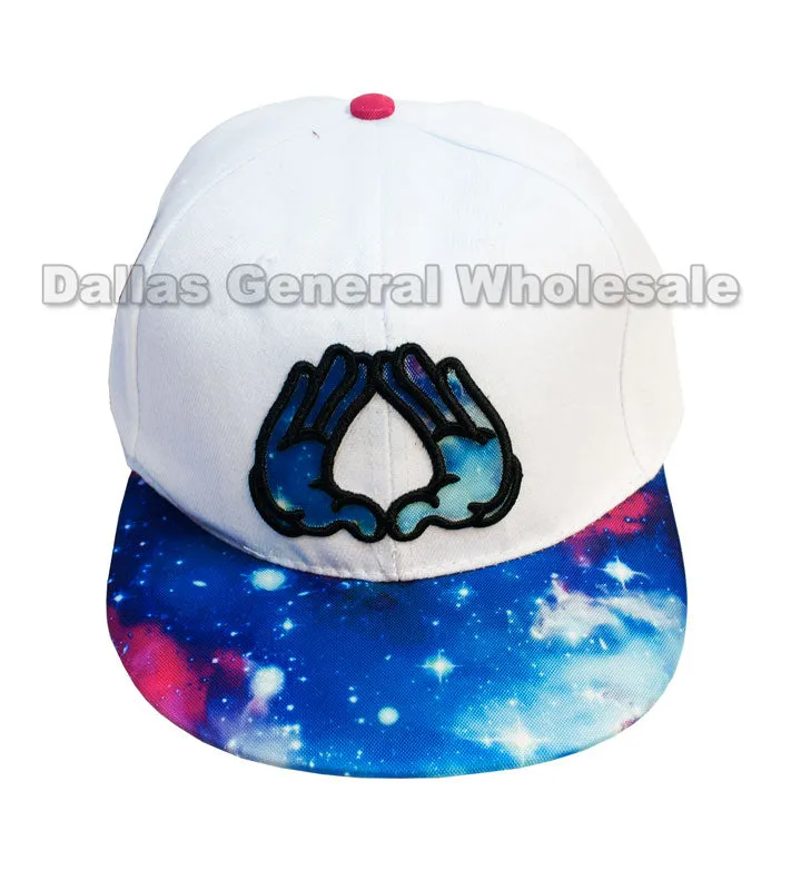 Illuminati Hand Casual Flat Bill Caps Wholesale