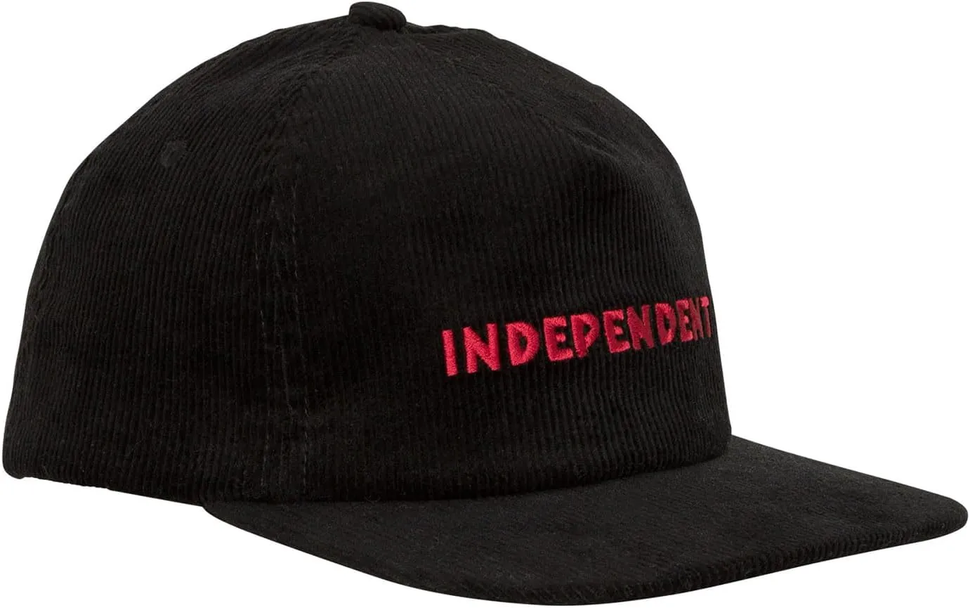 INDEPENDENT Mid Profile Unstructured Snapback Baseball Hat Beacon Skate Hat