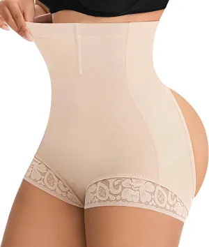 MERYOSZ Butt Lifting Shapewear Panties Tummy Control Underwear for Women High Waisted Faja Body Shaper Shorts