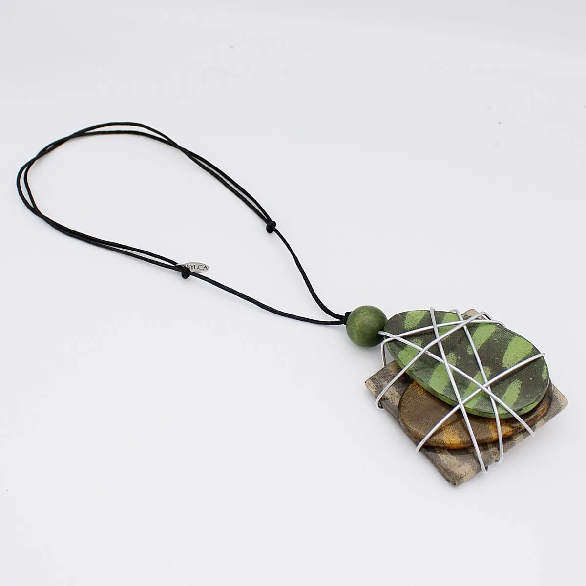 Mixed Media Matrix Necklace