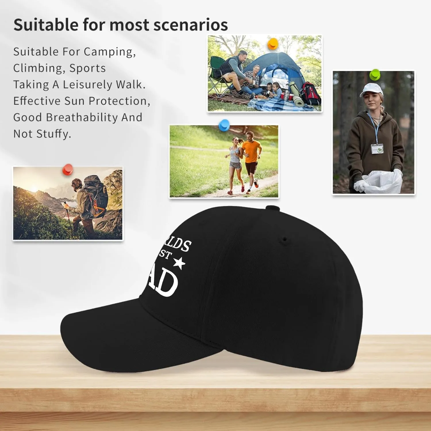 Pops The Man The Myth The Legend Hats Outdoor Cap for Women
