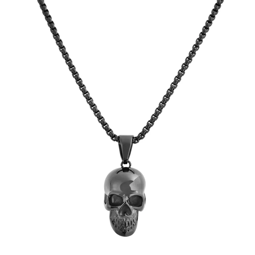 Stainless Steel Skull Necklace