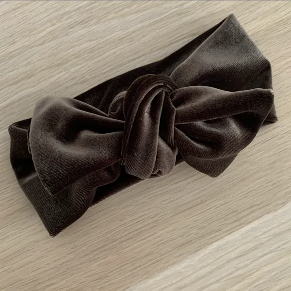 Velvet Bow Knot Headbands
