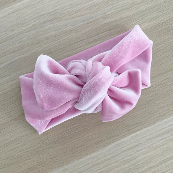 Velvet Bow Knot Headbands