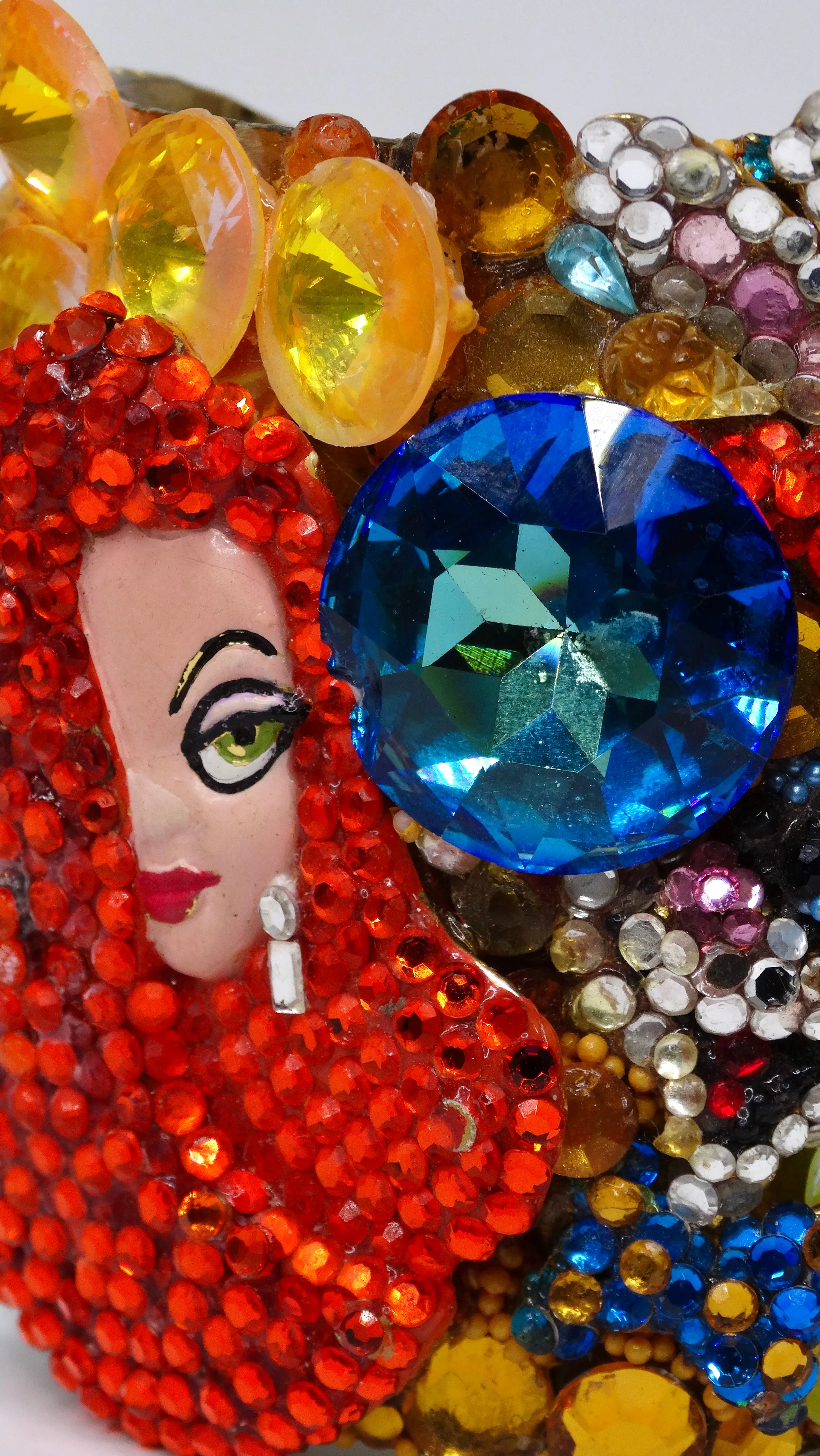 Wendy Gell Jessica Rabbit Embellished Cuff Bracelet