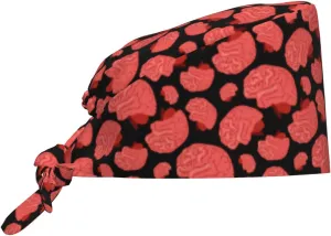 WILL BUDXEG Working Cap with Sweatband for Women Men, Adjustable Cleaning Working Hats, Nurse Surgical Caps(Tie Back)